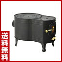 【あす楽】 HONMA(ホンマ製作所) 黒耐熱 窓付時計型薪...