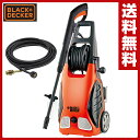 【あす楽】 ブラックアンドデッカー(BLACK&DECKER) 高圧洗浄機 ワゴンプラス+8m延長高圧ホース PW1700SPE オレンジ/黒 高圧洗浄器 外壁 玄関 掃除 清掃 【送料無料】