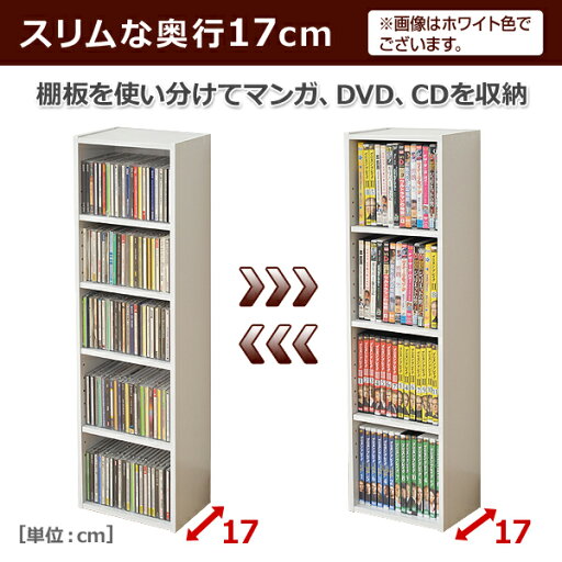 【P5倍 4/30 9:59迄】 コミック CD DVD 収納ラック (幅26 高さ90) CCDCR-2690 カラーボックス すき間ラック すきまラック 隙間ラック CDラック CD収納 DVDラック DVD収納 山善 YAMAZEN