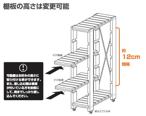 すきま収納 キッチンラック(幅30 奥行40 高さ85) SSR-3048C すき間ラック 隙間ラック ウッドラック 30cm 山善 YAMAZEN