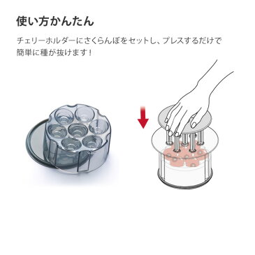 小久保工業所(KOKUBO) さくらんぼ用種抜き KK-127 種取り 種とり キッチンツール チェリーピッター チェリーストーナー 便利グッズ ケーキ 菓子 果実酒 サクランボ 抜き型【送料無料】