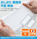 【日本製】 おしぼり 業務用 平型 無地 (2000本) おしぼり 業務用 おしぼりタオル ハンドタオル レーヨンおしぼり 使い捨て 使い捨ておしぼり 紙おしぼり 平型 携帯用 日本ラインファースト 【送料無料】 2