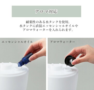 【訳あり】 加湿器 超音波加湿器 ダイレクトドロップ アロマ加湿器 2L TF58-AHF-AW/-PA/-SP アロマ 加湿器 加湿機 ディフューザー アロマディフューザー 超音波式加湿器 卓上 オフィス 大容量 小型 LEDライト付き Toffy トフィー 【送料無料】