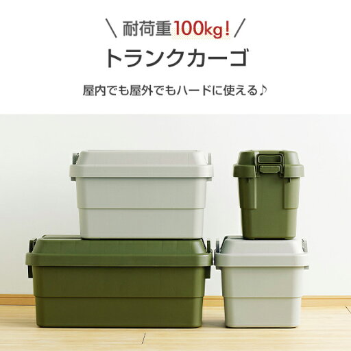 トランクカーゴ 座れる 収納ボックス 収納ケース コンテナボックス おしゃれ20L (2個セット) TC-20*2 ハードケース ハードボックス 蓋付き ふた付き フタ付き コンテナボックス トランクボックス 車載 おしゃれ リス RISU