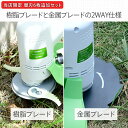 電動草刈機 刈払機 AC電源 金属刃・樹脂刃(特別6枚増量)の2WAY式 10m延長コード付き SBC-250JBE 電気草刈り機 電動草刈り機 電動草刈機 芝刈機 芝刈り機 電動刈払い機 電動刈払機 安全カバー 軽量 庭 雑草 山善 YAMAZEN 【送料無料】 3