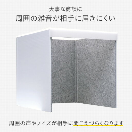 REMUTE リミュート 卓上吸音ボックス WEB会議 テレワーク 会議室 オフィス GTEC123/GTEC124 吸音 防音 ウェブ会議 テレワーク 在宅 リモートワーク 会議室 オフィス 折りたたみ コンパクト 静音 オフィス家具 リス RISU