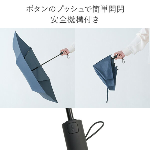 折りたたみ傘 6本骨 55cm ベーシックオートミニR 自動開閉 傘 雨傘 日傘 晴雨兼用傘 折り畳み傘 梅雨 雨具 コンパクト 軽量 丈夫 UV メンズ レディース 男女兼用 ワンタッチ マブ mabu/SMV JAPAN 【送料無料】