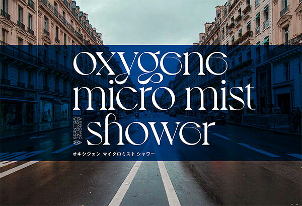 オキシジェン マイクロミストシャワー シャワーヘッド 日本製 節水 ウルトラファインバブル OMM-A1A 風呂 バスグッズ バス用品 ミストシャワー 美容室 専売 TOTO INAX アラミック Arromic