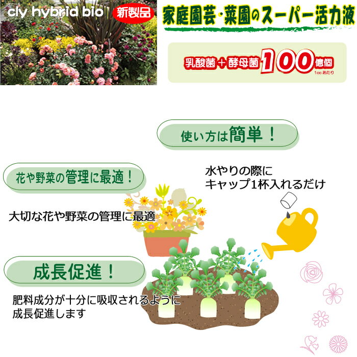 cly hybrid bio 『野菜・果実のきもち』　400ml 2