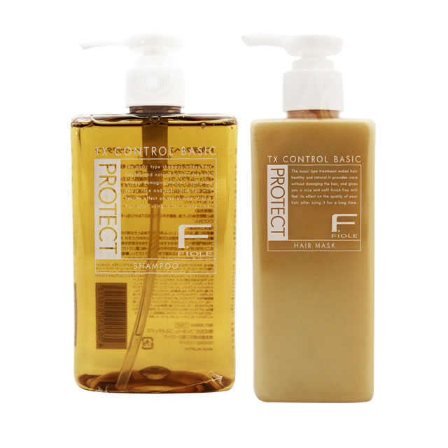 ★ フィヨーレ Fプロテクト SB ヘアシャンプー ベーシックタイプ + MB ヘアマスク ベーシックタイプ ＜300mL＆200g＞ お試しセット ☆{ fiole shampoo treatment ☆☆