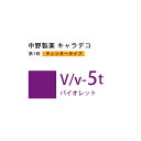 ナカノ キャラデコ V/v-5t バイオレット ティンタータイプ 80g (第1剤) 医薬部外品