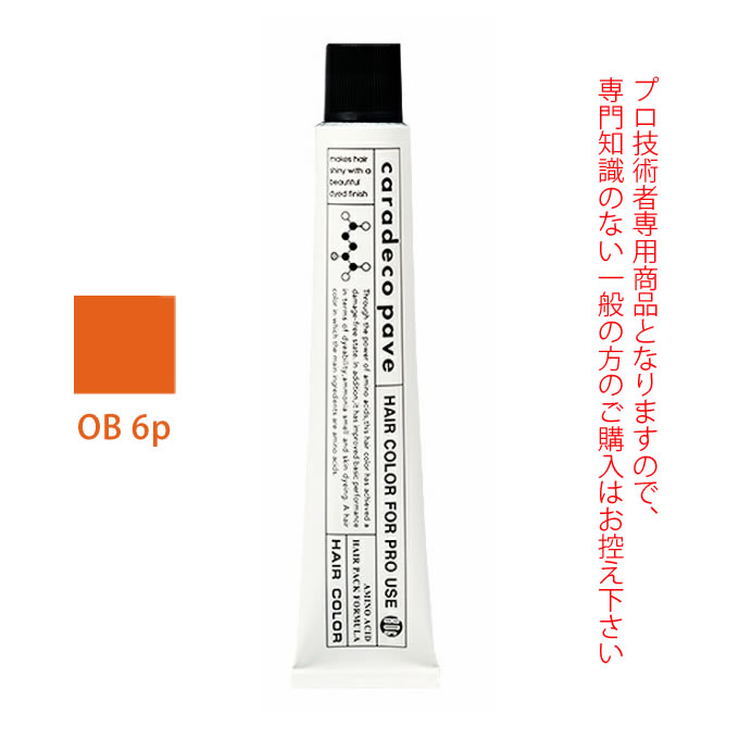 ナカノ キャラデコ パブェ ベーシックゾーン OB 6p オレンジブラウン 80g （第1剤） 医薬部外品
