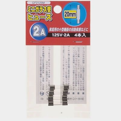 乐天商城 - 【在庫処分特価】YAZAWA ヤザワ電機ミニガラス管ヒュ−ズ20mm 125V電材【GF2125M】