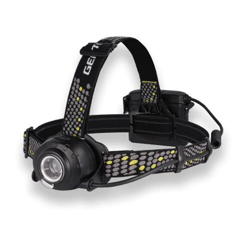 GENTOSジェントスHEAD WARSシリーズLEDヘッドライト【HW-X634H】専用充電池/乾電池兼用