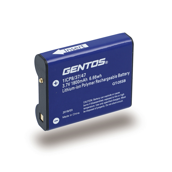 GENTOSジェントス　充電式製品　アクセサリー【GT-05SB】