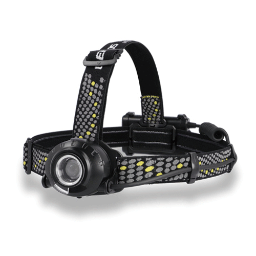 GENTOSジェントスHEAD WARSシリーズ【HLP-2302】後部認識灯搭載乾電池／専用充電池兼用