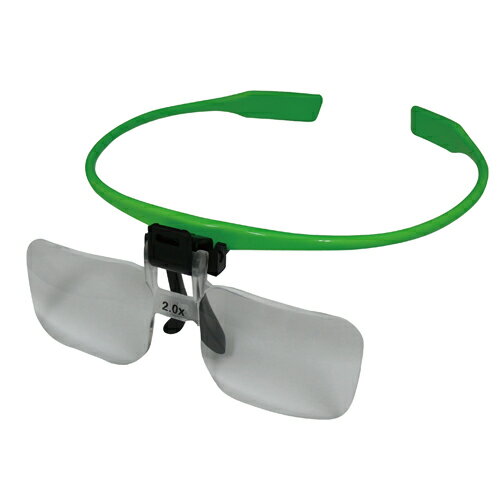 MAFYLASSヘッドルーペ　めがねLP-46R拡大率の違う3種類のレンズ付き 替レンズ 両手が使える