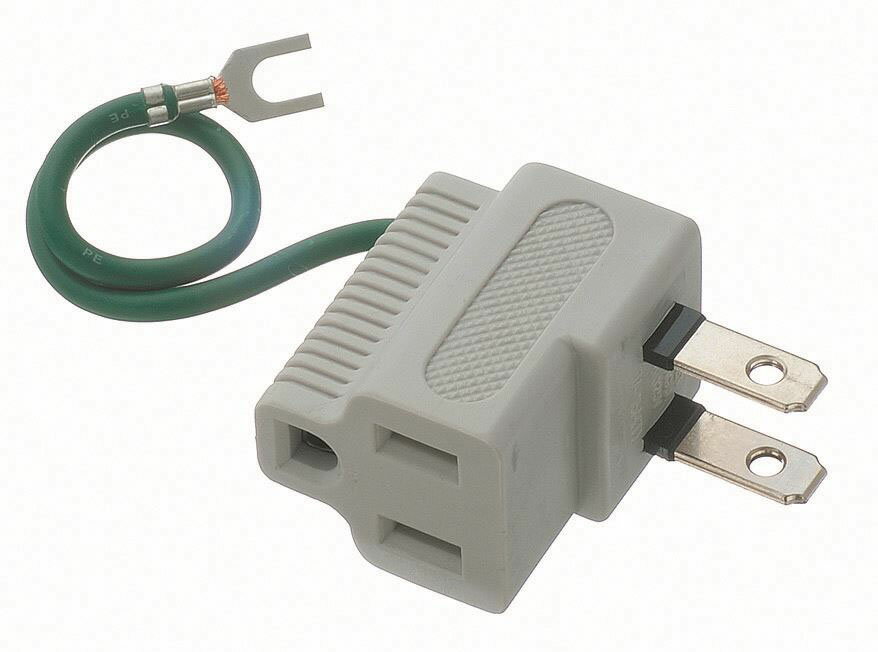乐天商城 - 【在庫処分特価】YAZAWA ヤザワ電機3Pプラグ対応L型プラグアダプター配線【Y02SA04W】