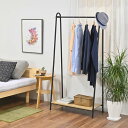 ハンガーラック 頑丈 棚付き 91cm おしゃれ アウトレット訳あり