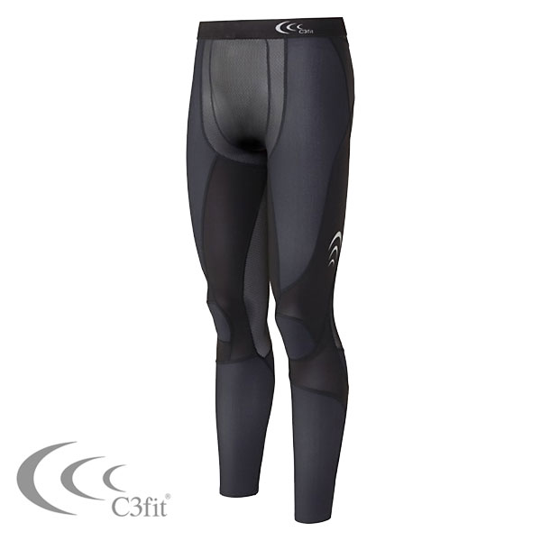 C3fit インパクト ブリーズ ロングタイツ (メンズ/タイツ レギンス サポートウェア) C3フィット 3F19130