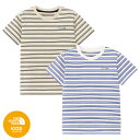 【お取寄せ】 ノースフェイス キッズショートスリーブボーダーティー キッズ 子供用 半袖 Tシャツ NTJ32317