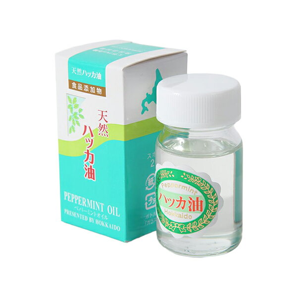 ペパーミント商会 天然ハッカ油（丸ビン）20ml 防虫 虫避剤 4001