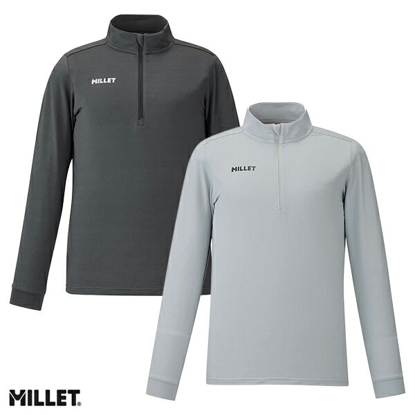 樂天商城 - ミレー Wsインセクトバリヤーハーフジップロングスリーブ レディース 長袖 ジップシャツ MIV03217