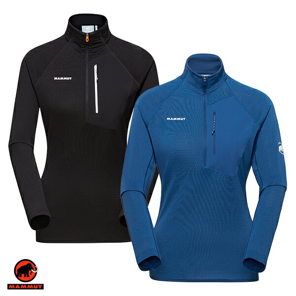 マムート Aenergy Light ML Half Zip Pull AF Women レディース 長袖 ジップシャツ 1014-05511