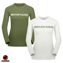 マムート QD Logo Print Longsleeve T-shirts AF Women レディース 長袖 Tシャツ 1016-01040