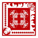 【19日20時から!4h限定 全品5%OFFクーポン!】 coolbit クールビット ワンピースクールハンカチ HCH2AC RED