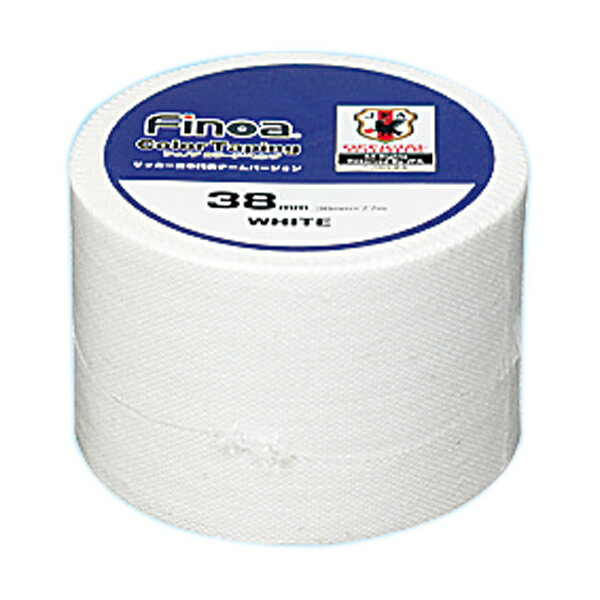 【11月30日限定 ポイント最大26倍】 Finoa フィノアS.P F カラーテープ 3.8cm ホワイト テーピング サッカー 日本代表 固定 非伸縮 カラーテーピング1650通販 サッカー 用品 セール
