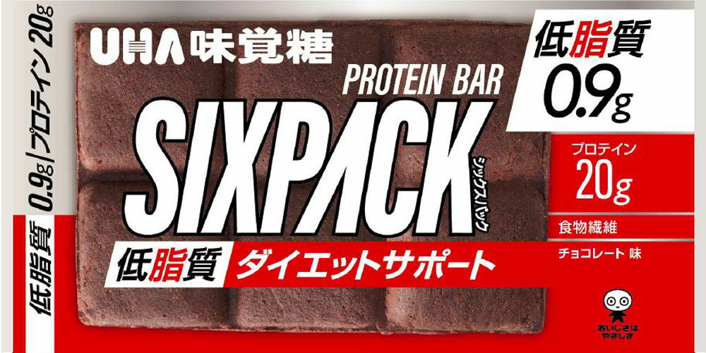 シックスパック SIXPACK プロテインバー チョコレート味 10袋 プロテイン ダイエット タンパク質 低脂質 トレーニング 筋力強化 間食 筋トレ おやつ 90436