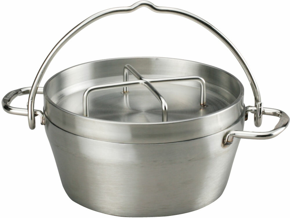 【25日限定 MAX3,000円OFFクーポン】 ソト SOTO アウトドア ステンレスダッチオーブン 8インチ ST-908 調理器具 鍋 クッカー 多熱源対...