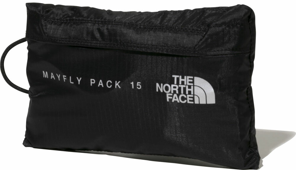 【P最大55倍! 要エントリー 2点で＋5倍 3点で＋10倍 &最大10％OFFクーポン配布中】THE　NORTH　FACE ノースフェイス メイフライパック　15　Mayfly　Pack　リュック　リュックサック　バックパック　デイパック　コンパクト　軽量　ポケッタブル仕様 NM62204 K