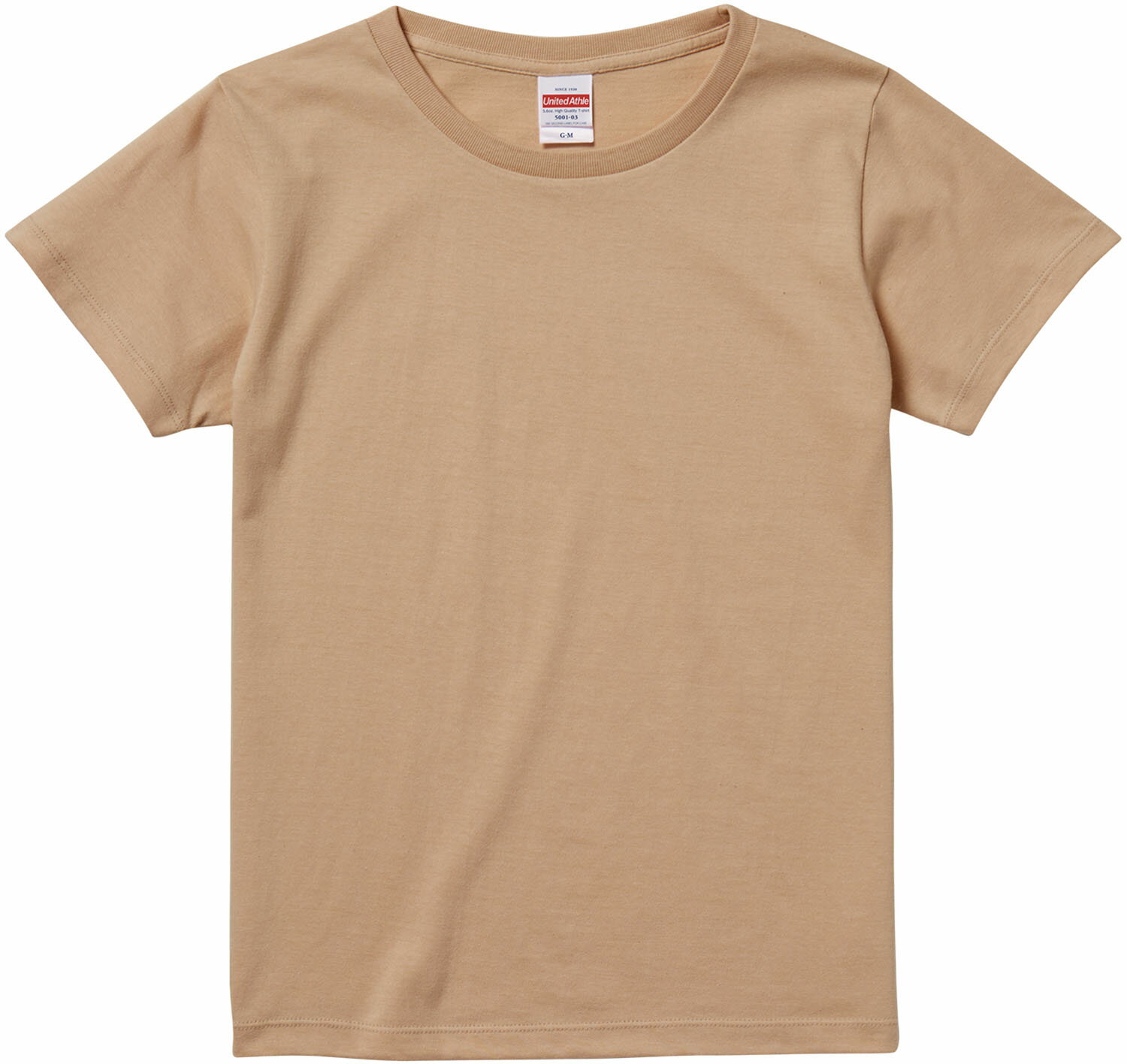 【10日 ポイント最大10倍！】 ユナイテッドアスレ UnitedAthle 5.6オンスTシャツ ガールズ 500103C 53