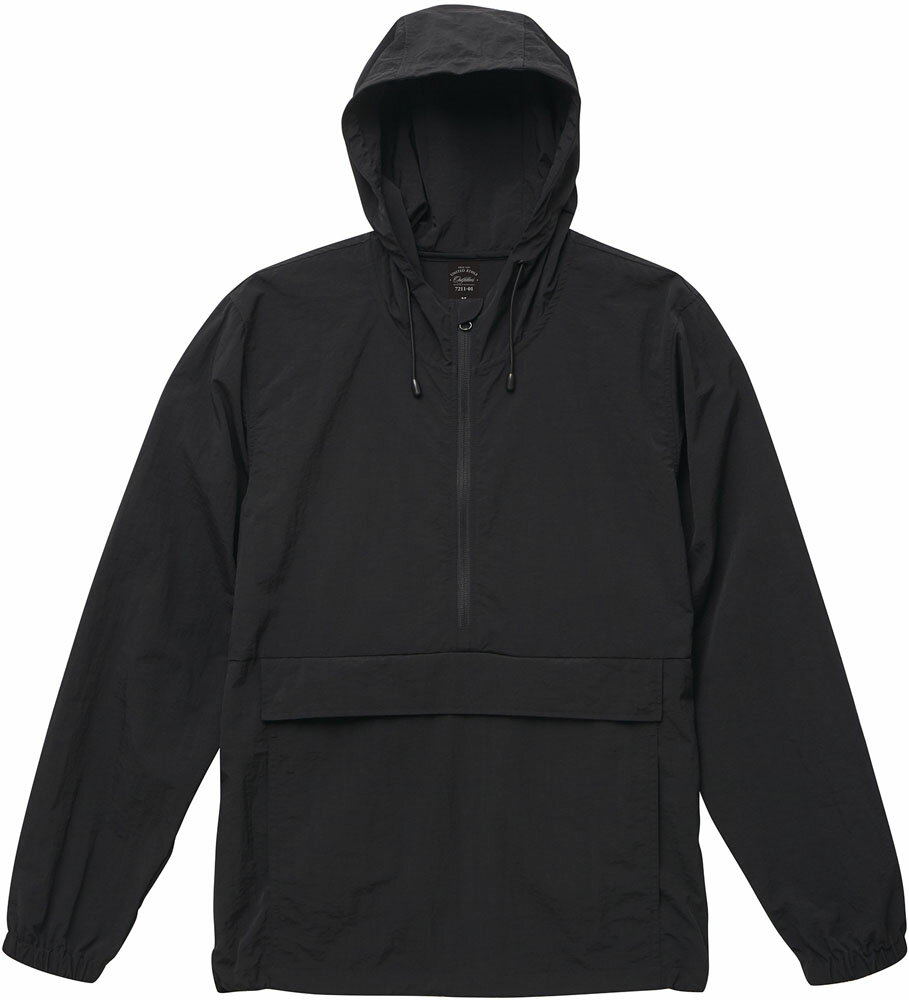 ユナイテッドアスレ UnitedAthle コットンライク ナイロン アノラック パーカ 一重 721101 2