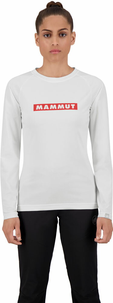 MAMMUT ޥࡼȥȥɥQDץȥ󥰥꡼T QD Logo Print Longsleeve Tshirts AF Women  ǥ Ĺ10160104000472