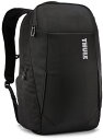 【GW期間中 1万円以上で500円OFFクーポン！】 スーリー THULE アクセント バックパック 23L ブラック Accent Backpack 23L Black メンズ レディース リュック トラベル 通勤 通学 旅行 3204813