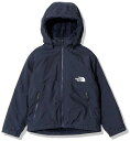 【10日限定 30,000円以上で2,500円OFFクーポン】 THE　NORTH　FACE ノースフェイス アウトドア コンパクトノマドジャケット キッズ Compact Nomad Jacket ジャケット 上着 ロゴ入り フード付 NPJ72257 NY