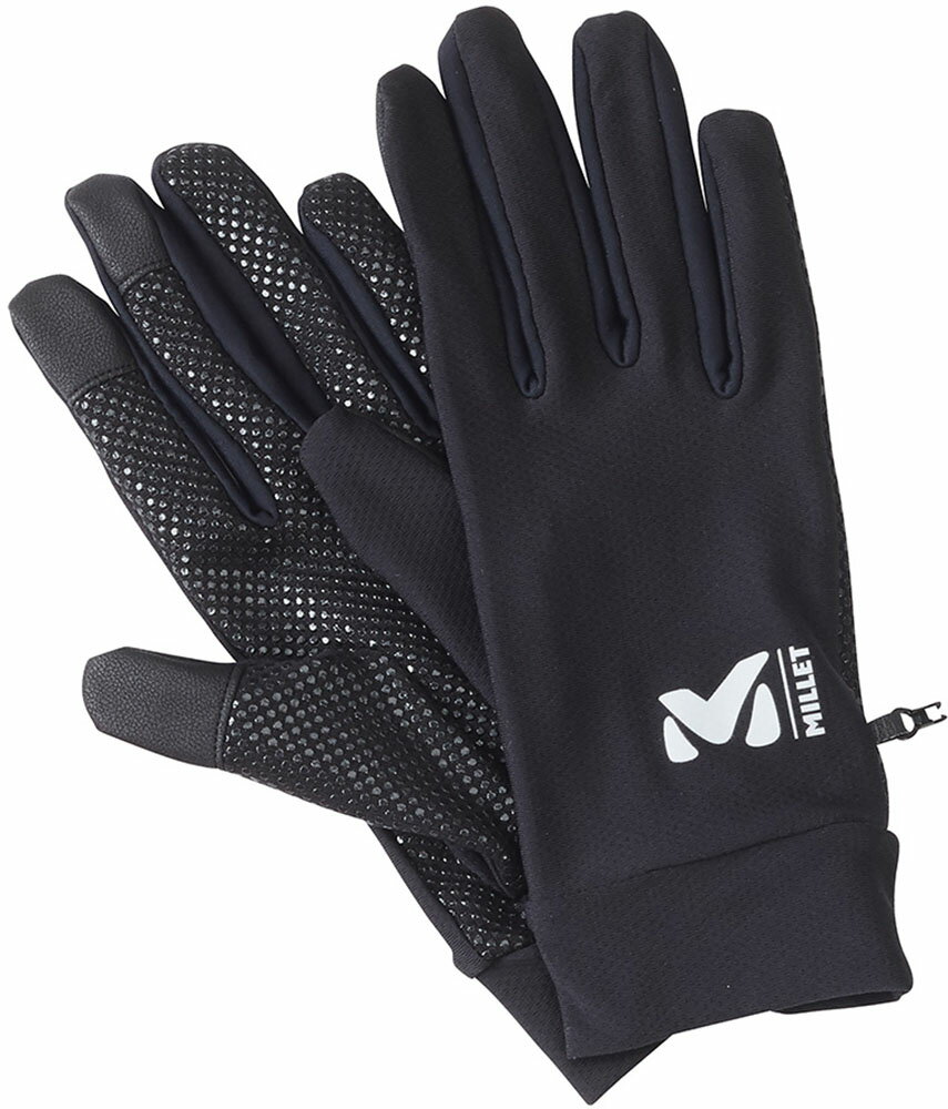 【5/23 20時から 開始4H限定3％OFFクーポン配布中】 MILLET ミレー アウトドア QDトレックグローブ QD TREK GLOVE 手袋 タッチパネル対応 MIV01296 0247