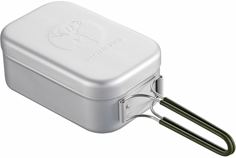 【25日限定 MAX3,000円OFFクーポン】 キャプテンスタッグ CAPTAIN STAG アウトドア キャプテンスタッグ アルミ角型クッカー UH4113