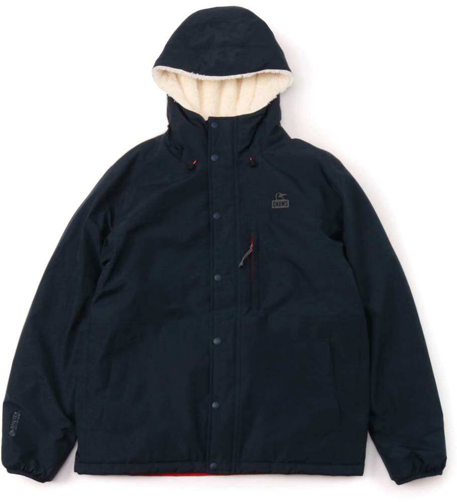 【10/18まで延長！最大1200円OFFクーポン配布中】 チャムス CHUMS アウトドア Elmo Gore-Tex INFINIUM Reversible Hoodie メンズ フリースジャケット リバーシブル フード付き コート CH041314 N089