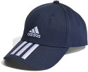 adidas アディダス ベースボール 3ストライプス ツイル キャップ BASEBALL 3―STRIPES TWILL CAP 帽子 ぼうし 野球帽 UVカット 3本線 スポーツ GNS09 HN1037