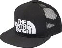 【GW期間中 1万円以上で500円OFFクーポン！】 THE NORTH FACE ノースフェイス アウトドア メッセージメッシュキャップ Message Mesh Cap 帽子 キャップ フラットツバ 刺繍ロゴ メンズ レディース ワンポイント NN02333 K