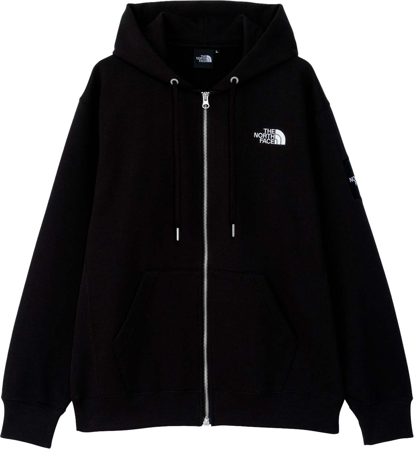 ザ・ノース・フェイス パーカー メンズ 【6/1限定 1万円以上で500円OFFクーポン配布！】 THE　NORTH　FACE ノースフェイス アウトドア スクエアロゴフルジップ Square Logo Full Zip パーカー トップス ロゴ入り フード ライフスタイル スウェット メンズ レディース NT12335 K