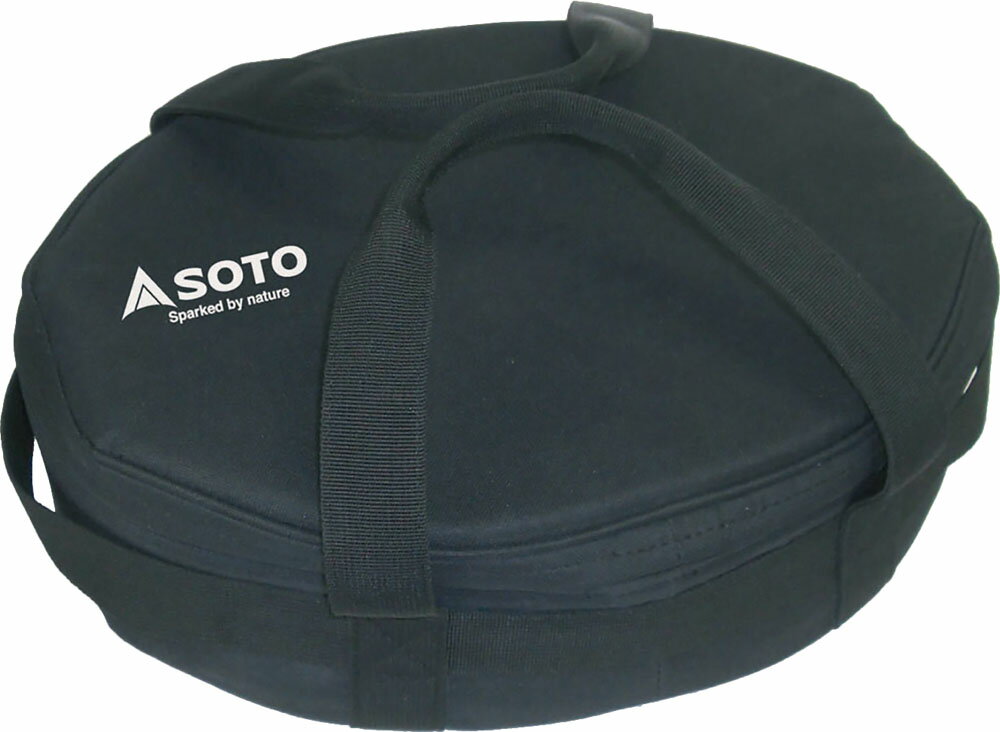 【25日限定 MAX3,000円OFFクーポン】 ソト SOTO アウトドア ステンレスダッチオーブン10インチハーフケース ST-910HFCS 収納 ケース...