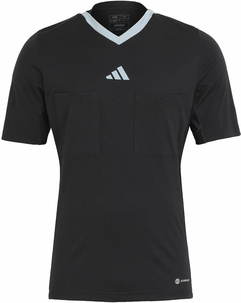 【5/16 2時まで最大2000円OFFクーポン！】 adidas アディダス サッカー REF 22 ジャージー メンズ サッカーシャツ 半袖シャツ 半袖Tシャツ スポーツウェア 審判ウェア レフリーウェア 審判服 レフリーシャツ レフェリー Q5484 HP0756