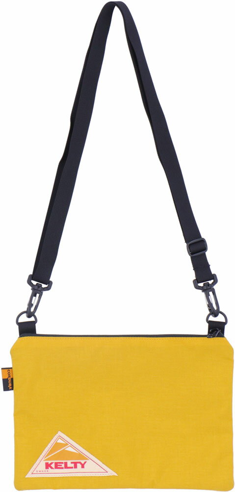 【25日限定 MAX3,000円OFFクーポン】 ケルティ KELTY アウトドア VINTAGE FLAT POUCH S ショルダーバッグ キャンプ デイリー フェス レジャー 32592144 MUSTAR