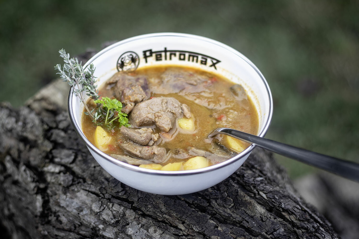 【25日限定 MAX3,000円OFFクーポン】 ペトロマックス Petromax アウトドア エナメルボウル 2ケ入 1000ml ホワイト 13893