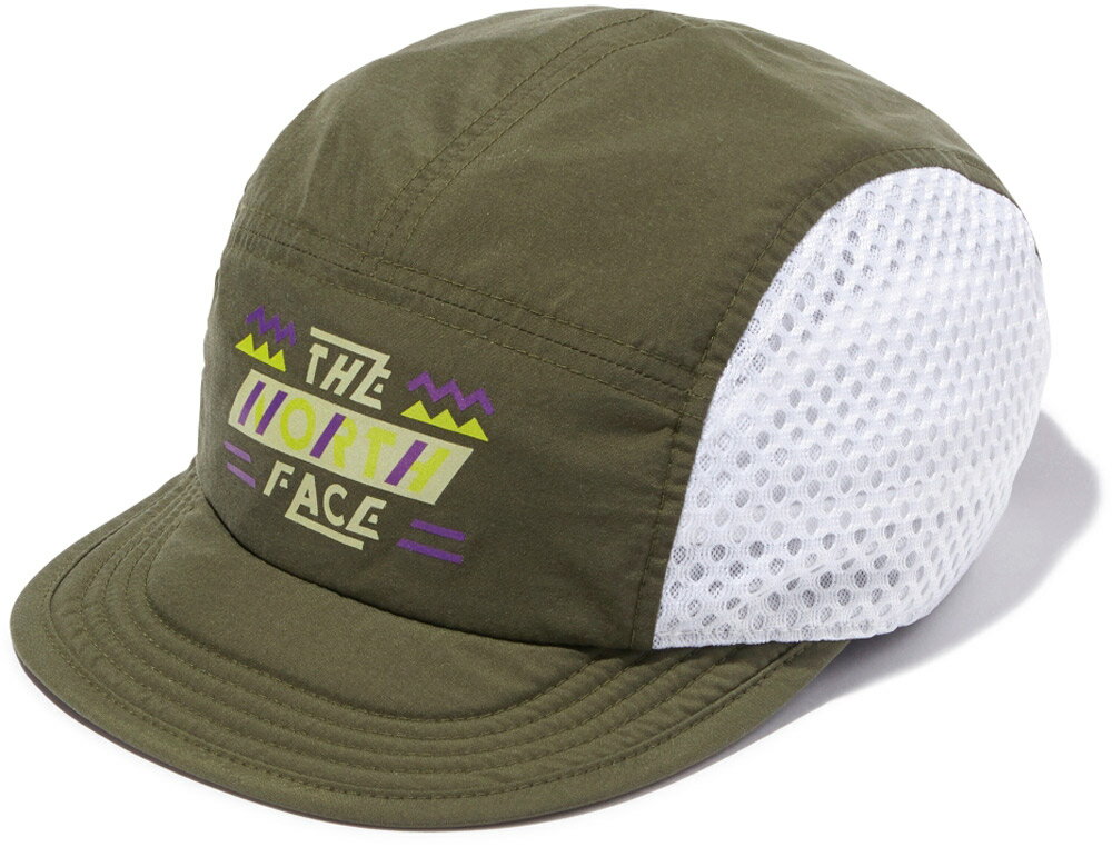  THE　NORTH　FACE ノースフェイス アウトドア エニーランパッカブルキャップ キッズ Kids’ Anyrun Packable Cap 帽子 キャップ メッシュ 子供 NNJ02305 NT